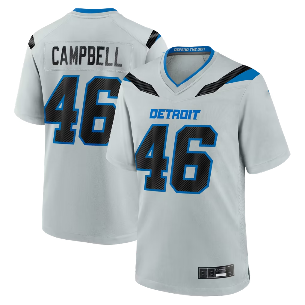 CAdoa D.Lions #46 Jack Campbell 2026 Rivalries Collection Game Stitched Jerseys