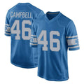 CAdoa D.Lions #46 Jack Campbell Player Blue Vapor Untouchable Throwback Game Stitched Jerseys