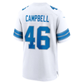 CAdoa D.Lions #46 Jack Campbell White White Game Stitched Jerseys