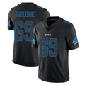 CAdoa D.Lions #69 Tate Ratledge Player Black Impact Limited Home Game Stitched Jerseys