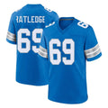 CAdoa D.Lions #69 Tate Ratledge Player Blue Alternate Home Game Stitched Jerseys