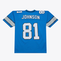 CAdoa D.Lions #81 Calvin Johnson Mitchell & Ness Blue 2007 Legacy Replica JerseyStitched Puhic Game Jerseys