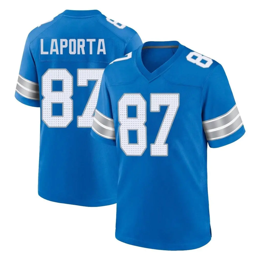 CAdoa D.Lions #87 Sam LaPorta Player Blue Alternate Home Game Stitched Jerseys