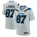 CAdoa D.Lions #87 Sam LaPorta Silver 2026 Rivalries Collection Game Stitched Jerseys