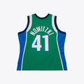 CAdoa D.Mavericks #41Dirk Nowitzki Mitchell & Ness Swingman Stitched Jerseys 2004