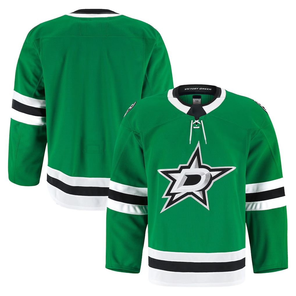 CAdoa D.Stars Kelly Green Home Authentic Pro Jerseys