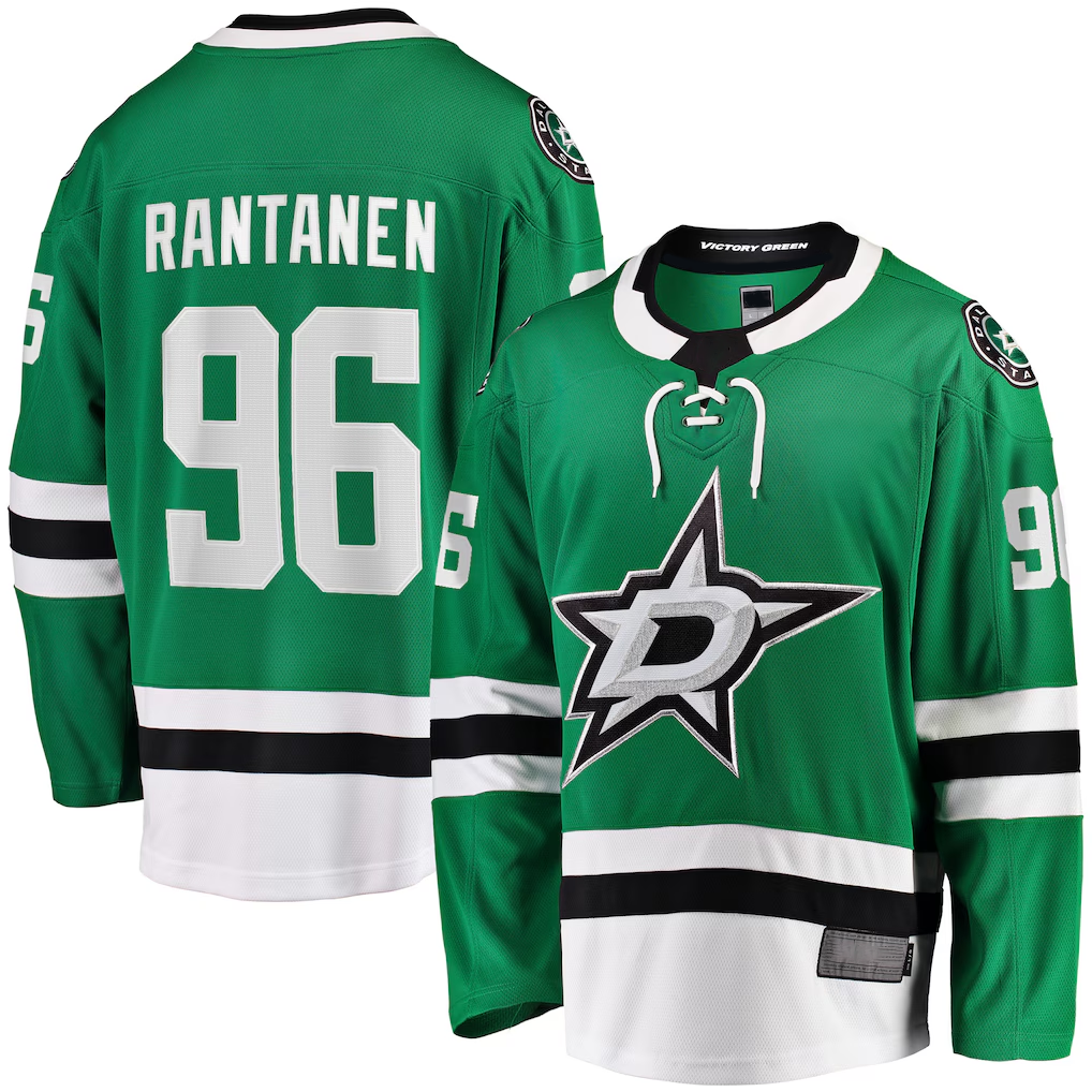 CAdoa D.Stars #96 Mikko Rantanen Kelly Green Home Breakaway Jerseys