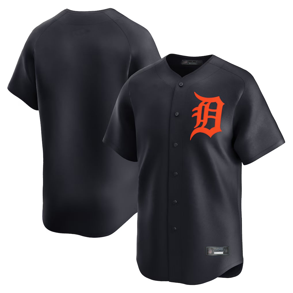 CAdoa D.Tigers Navy Home Limited Blank Player Stitched Jerseys