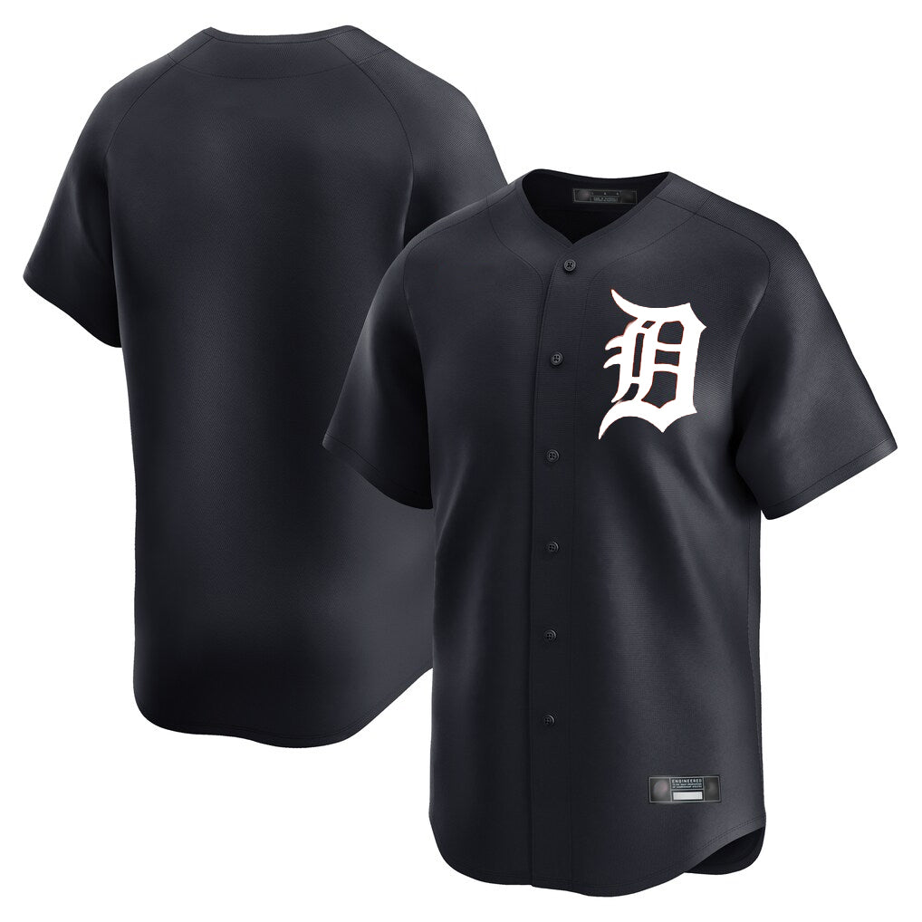 CAdoa D.Tigers Navy Limited Home Game Blank Player Stitched Jerseys