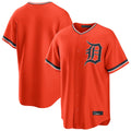 CAdoa D.Tigers Orange Home Game Blank Player Stitched Jerseys
