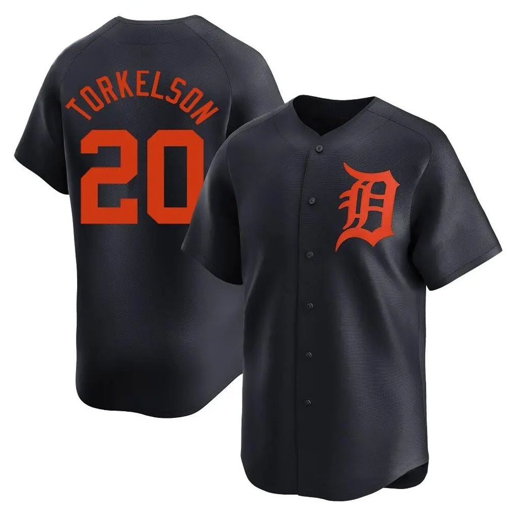 CAdoa D.Tigers #20 Spencer Torkelson Player Navy Home Limited Stitched Jerseys