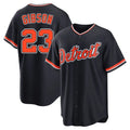 CAdoa D.Tigers #23 Kirk Gibson Player Navy Home Game Stitched Jerseys