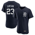 CAdoa D.Tigers #23 Kirk Gibson Player Navy Limited Elite Home Stitched Jerseys