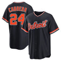 CAdoa D.Tigers #24 Miguel Cabrera Player Navy Home Game Stitched Jerseys