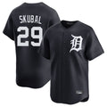 CAdoa D.Tigers #29 Tarik Skubal Player Navy Home Limited Game Stitched Jerseys
