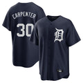 CAdoa D.Tigers #30 Kerry Carpenter Player Navy Game Home Stitched Jerseys