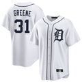 CAdoa D.Tigers #31 Riley Greene Player White Home Game Stitched Jerseys