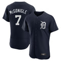 CAdoa D.Tigers #7 Kevin McGonigle Player Navy Limited Elite Home Stitched Jerseys