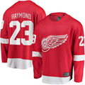 CAdoa D.Red wings #23 Lucas Raymond Red Home Breakaway Player Jerseys