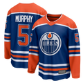 CAdoa E.Oilers #5 Connor Murphy Royal Home Breakaway Jerseys
