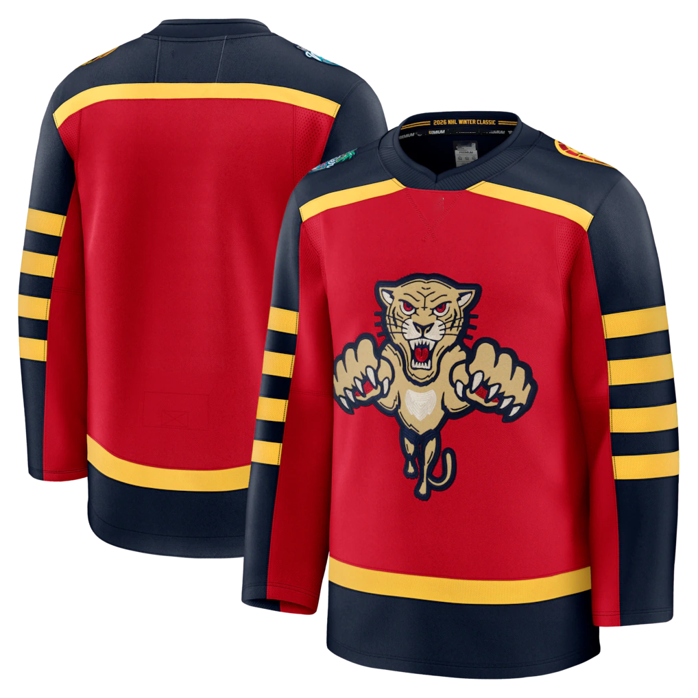 CAdoa F.Panthers Red 2026 Winter Classic Premium Jerseys