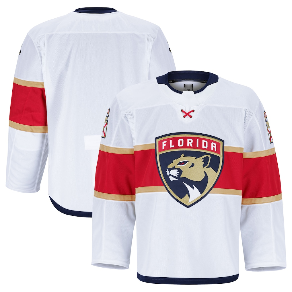 CAdoa F.Panthers White Away Authentic Pro Jerseys