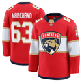 CAdoa F.Panthers #63 Brad Marchand Red Home Premium Jerseys