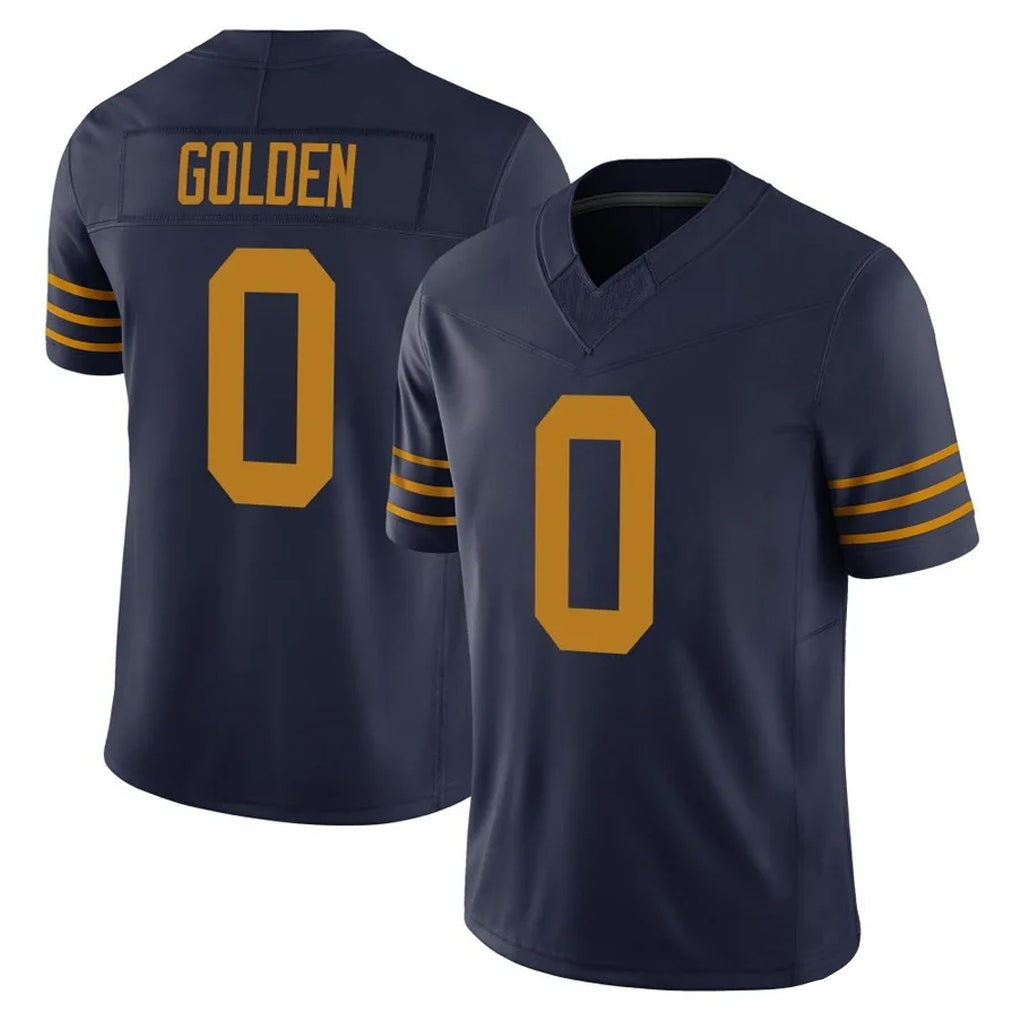 CAdoa GB.Packers #0 Matthew Golden Player Navy The 1923 Classic Vapor F.U.S.E. Home Game Stitched Jerseys