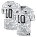 CAdoa GB.Packers #10 Jordan Love Player Arctic Camo Salute to Service Limited Stitched Jerseys