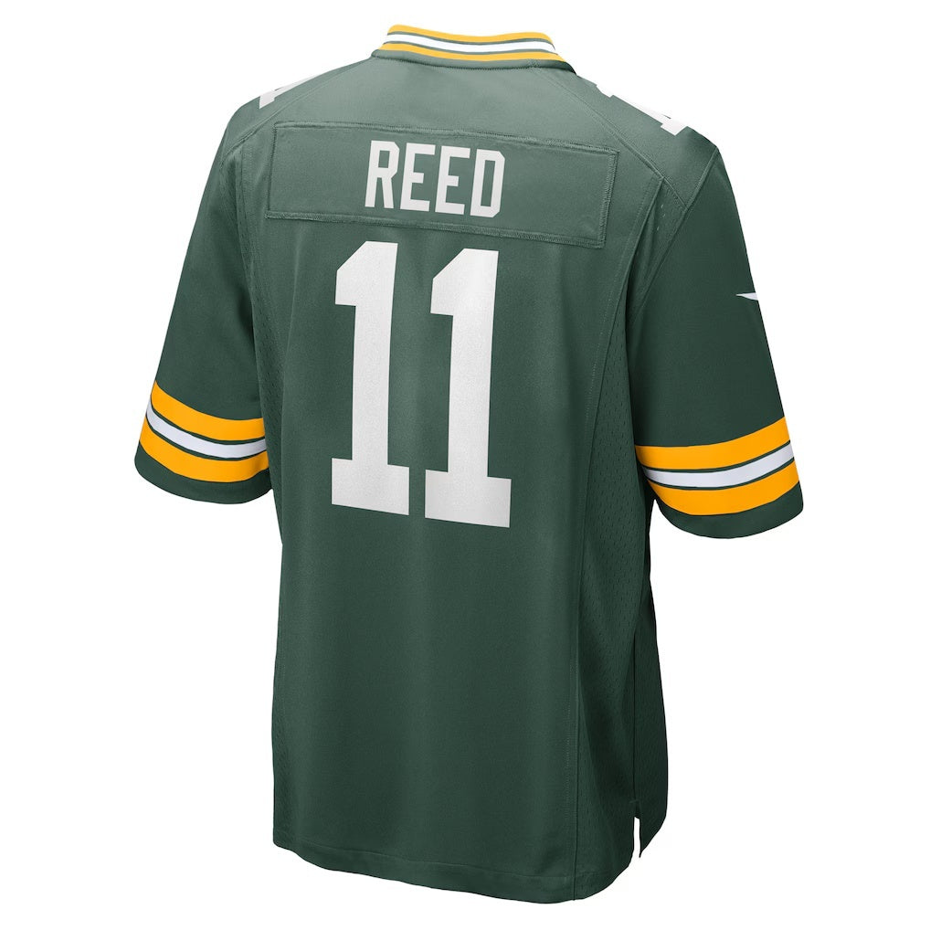 CAdoa GB.Packers #11 Jayden Reed Green Game Stitched Jerseys