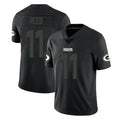 CAdoa GB.Packers #11 Jayden Reed Player Black Impact Limited Home Game Stitched Jerseys