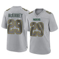 CAdoa GB.Packers #29 Xavier McKinney Player Gray Atmosphere Fashion Home Game Stitched Jerseys