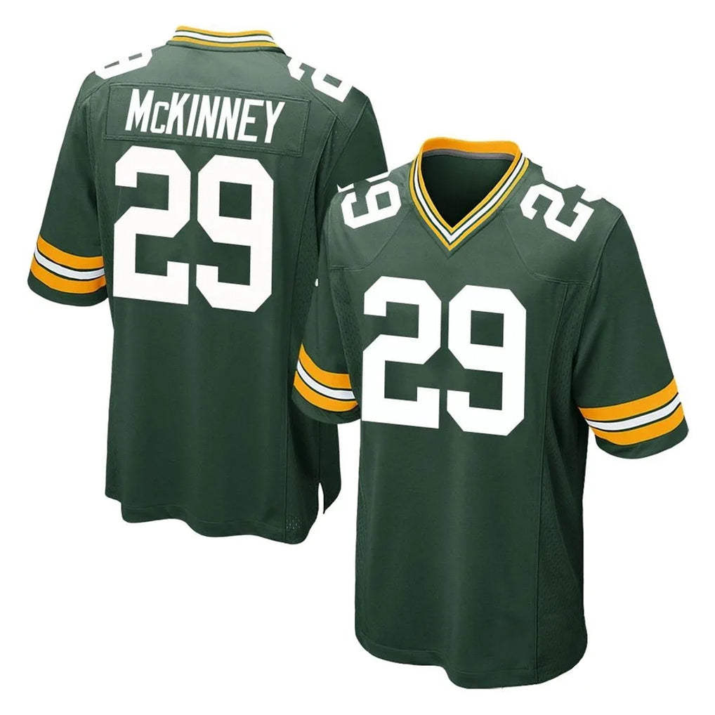 CAdoa GB.Packers #29 Xavier McKinney Player Green Home Game Stitched Jerseys