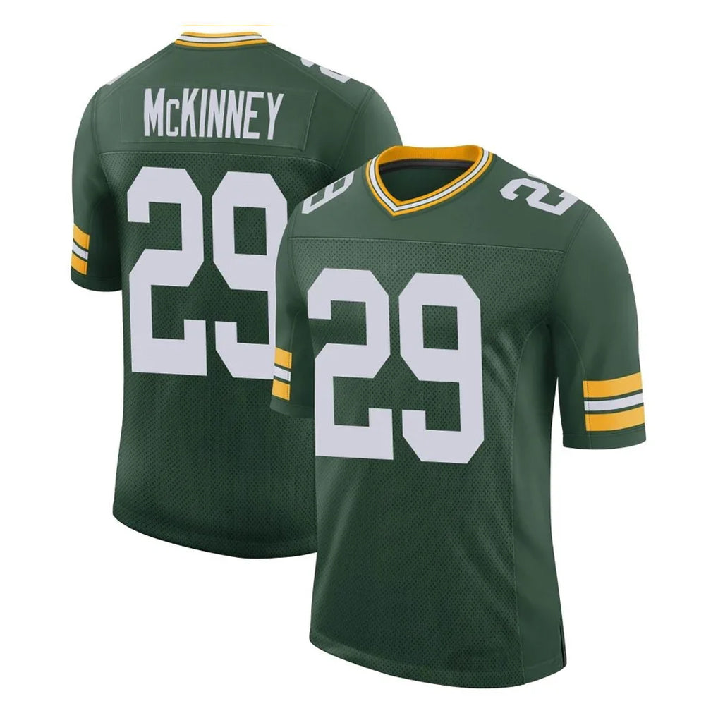 CAdoa GB.Packers #29 Xavier McKinney Player Green Limited Classic Home Game Stitched Jerseys
