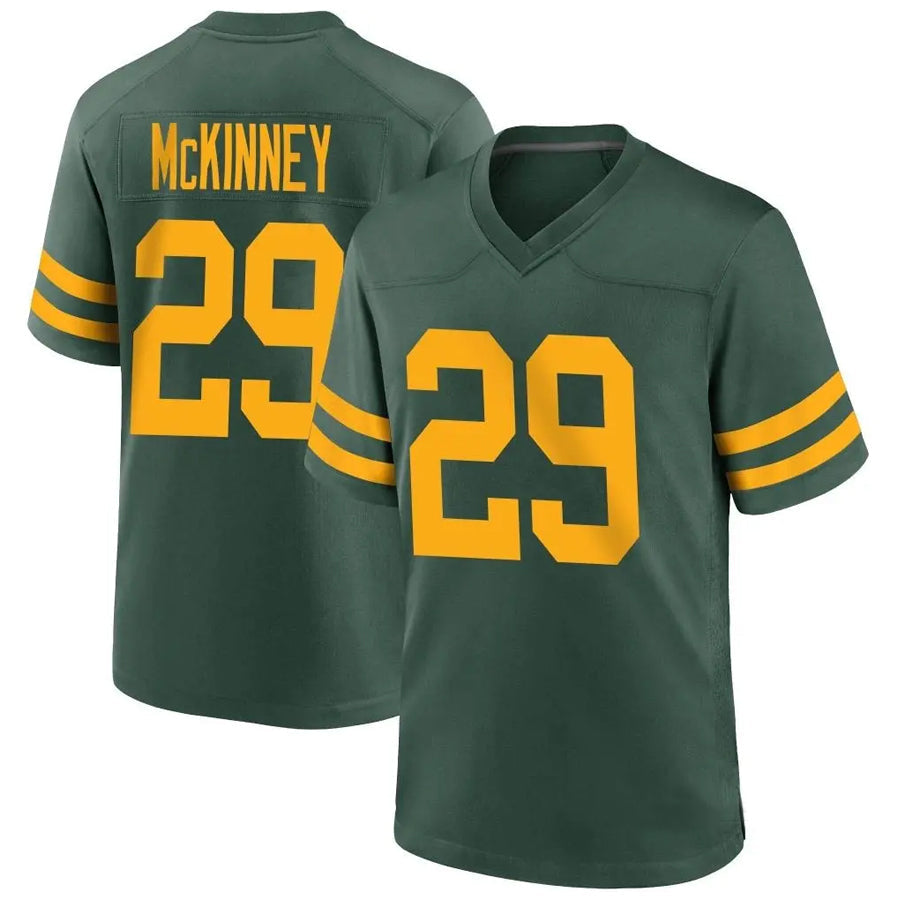 CAdoa GB.Packers #29 Xavier McKinney Player Limited Green Alternate Vapor Stitched Jerseys