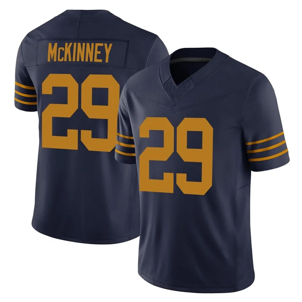 CAdoa GB.Packers #29 Xavier McKinney Player Navy The 1923 Classic Vapor F.U.S.E. Home Game Stitched Jerseys