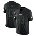 CAdoa GB.Packers #33 Evan Williams Player Black Impact Limited Home Game Stitched Jerseys