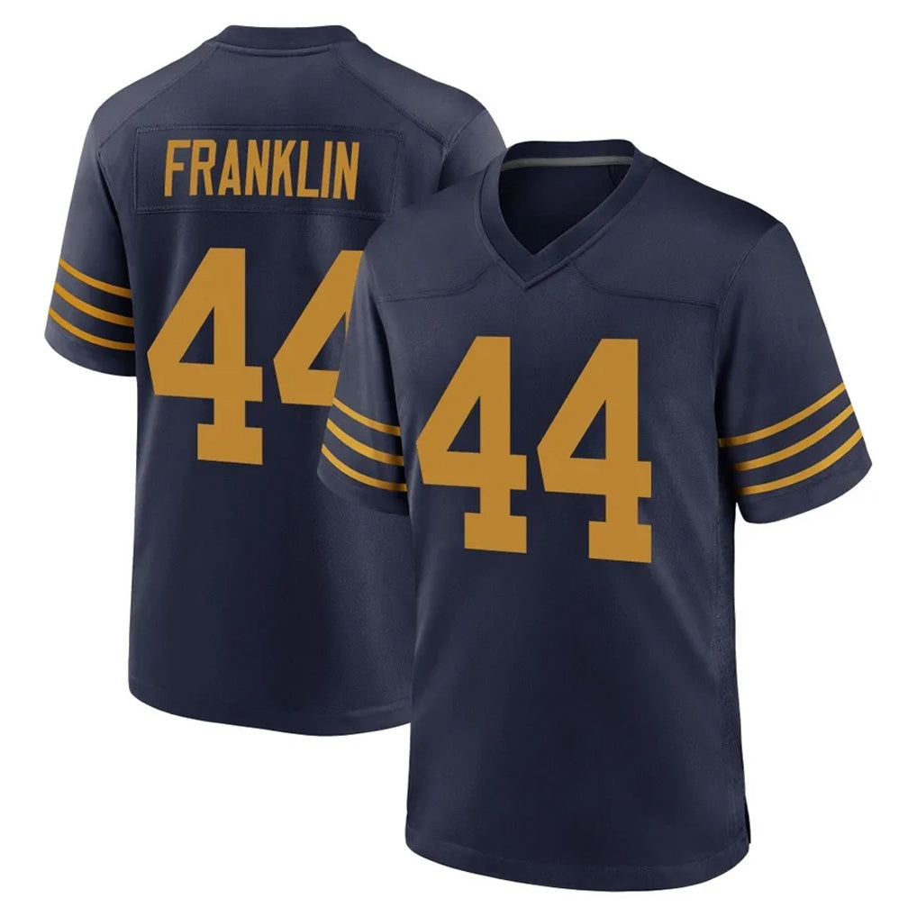CAdoa GB.Packers #44 Zaire Franklin Player Navy The 1923 Classic Home Game Stitched Jerseys