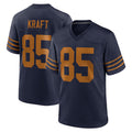 CAdoa GB.Packers #85 Tucker Kraft Player Navy The 1923 Classic Game Stitched Jersey