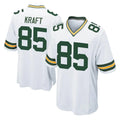 CAdoa GB.Packers #85 Tucker Kraft Player White Home Game Stitched Jerseys