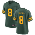 CAdoa GB.Packers #8 Josh Jacobs Player Green Home Replica Stitched Jerseys