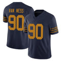 CAdoa GB.Packers #90 Lukas Van Ness Player Navy The 1923 Classic Vapor F.U.S.E. Home Game Stitched Jerseys
