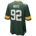 CAdoa GB.Packers #92 Reggie White Player Green Home Game Stitched Jerseys