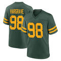 CAdoa GB.Packers #98 Javon Hargrave Player Green Alternate Home Game Stitched Jerseys