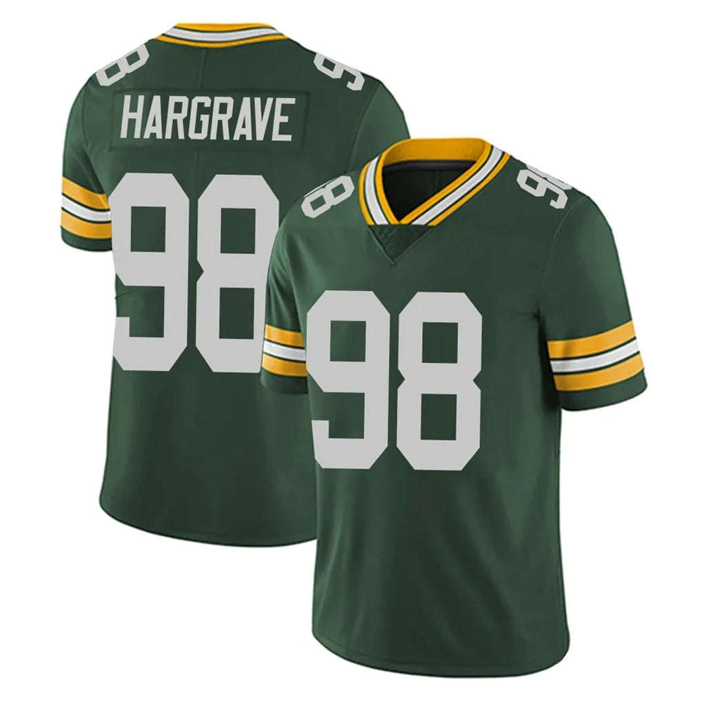 CAdoa GB.Packers #98 Javon Hargrave Player Green Vapor Untouchable Limited Home Game Stitched Jerseys