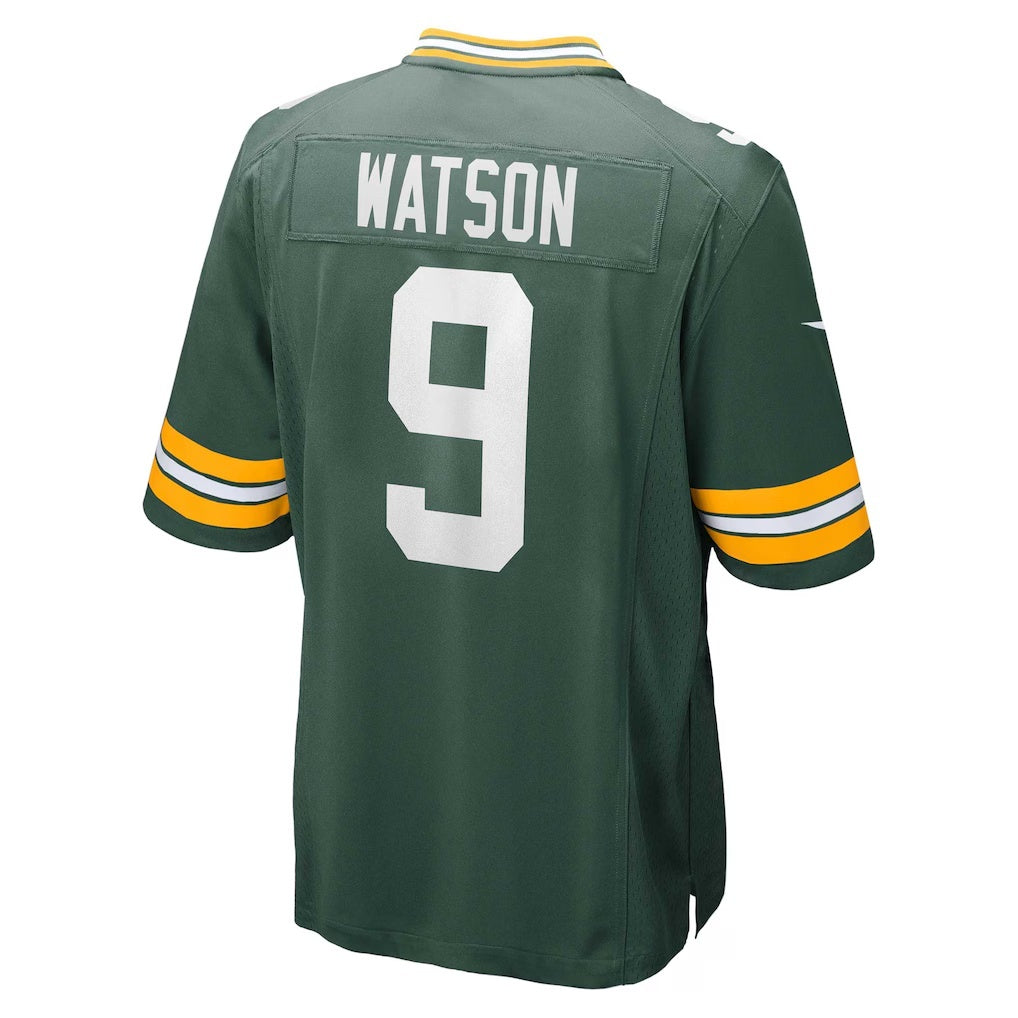 CAdoa GB.Packers #9 Christian Watson Green Game Stitched Jerseys