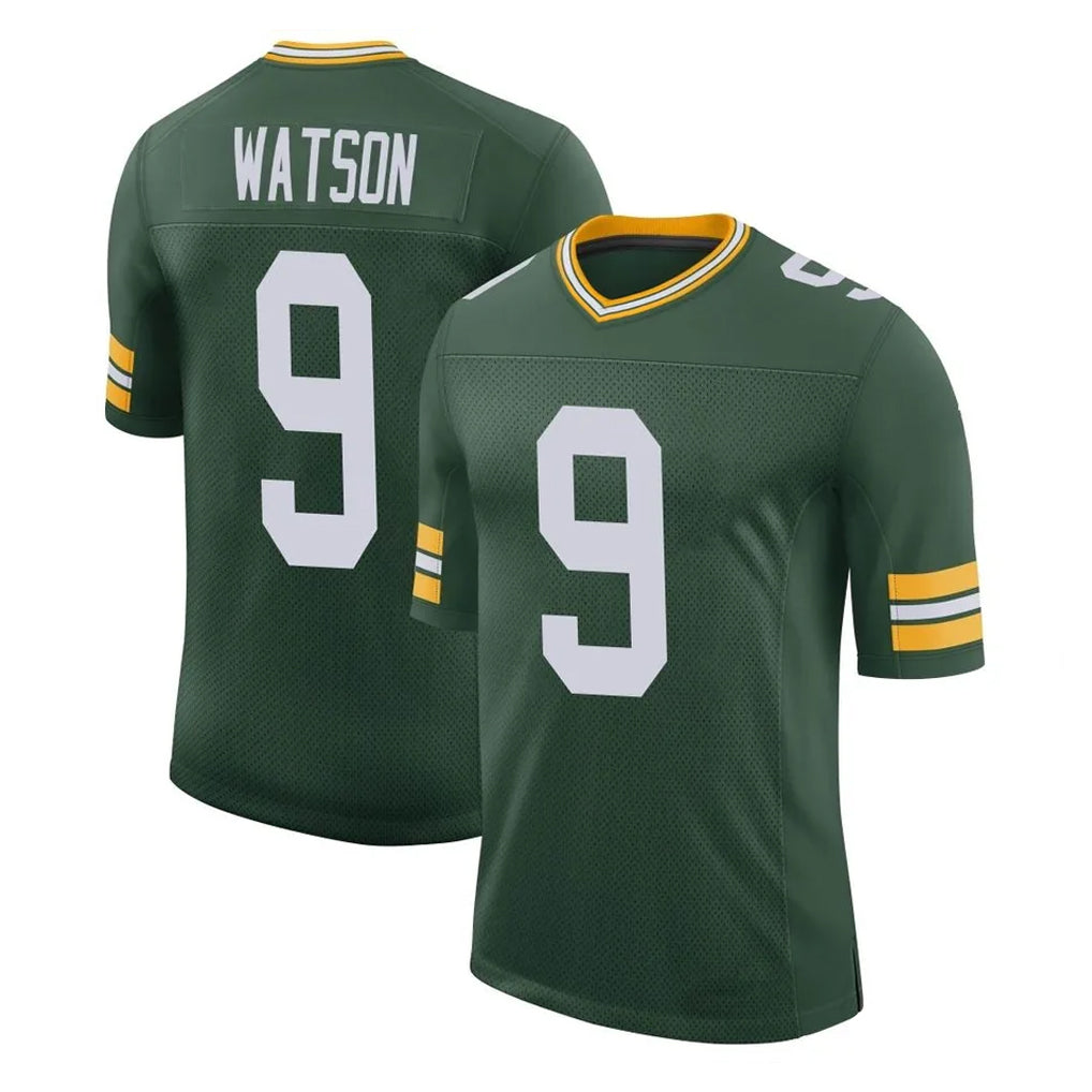 CAdoa GB.Packers #9 Christian Watson Player Green Limited Classic Home Game Stitched Jerseys