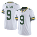 CAdoa GB.Packers #9 Christian Watson Player White Vapor Untouchable Limited Home Game Stitched Jerseys