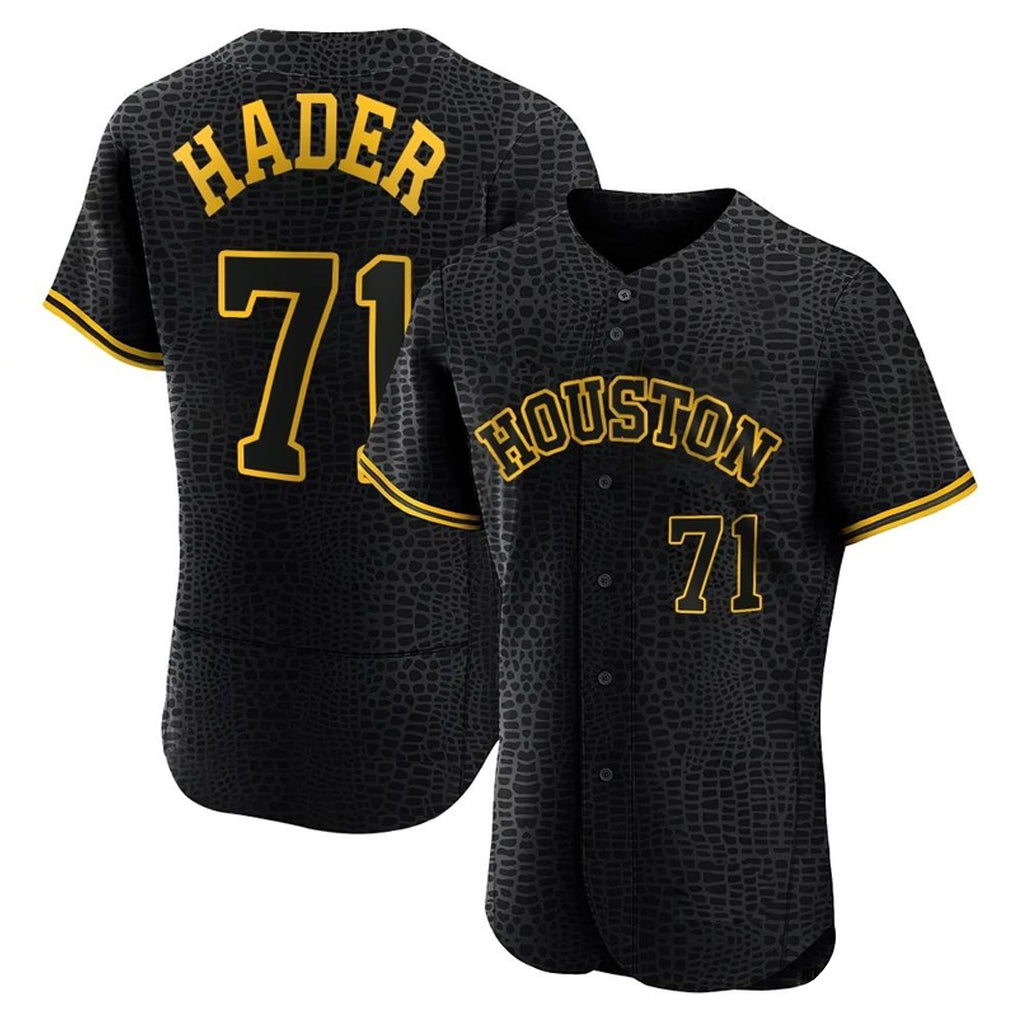 CAdoa H.Astros #71 Josh Hader Player Snake Skin City Limited Elite Home Stitched Jerseys