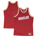 CAdoa H.Rockets Mitchell & Ness Red 1996-97 Hardwood Classics Swingman Stitched Jerseys